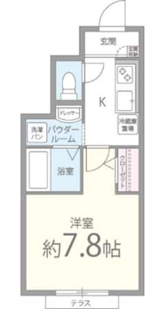 アレグレス 栄町の物件間取画像